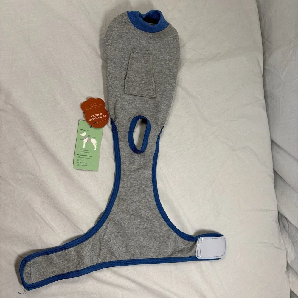 Dogs Cats After Surgery Pet Recovery Shirt Abdominal Wounds Substitute E-Collar